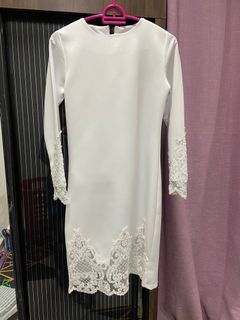 Baju Kurung Putih / Baju Nikah / Hijabistahub