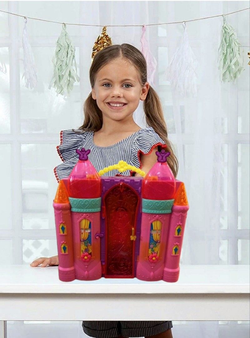 Barbie Doll house Castle Carry case