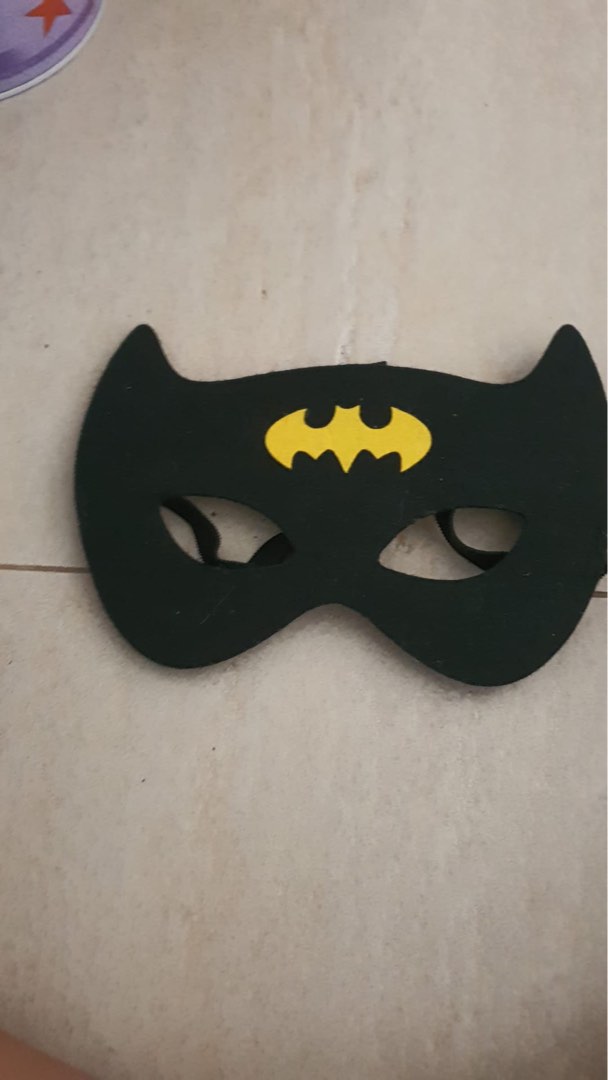 Bat man mask, Hobbies & Toys, Toys & Games on Carousell
