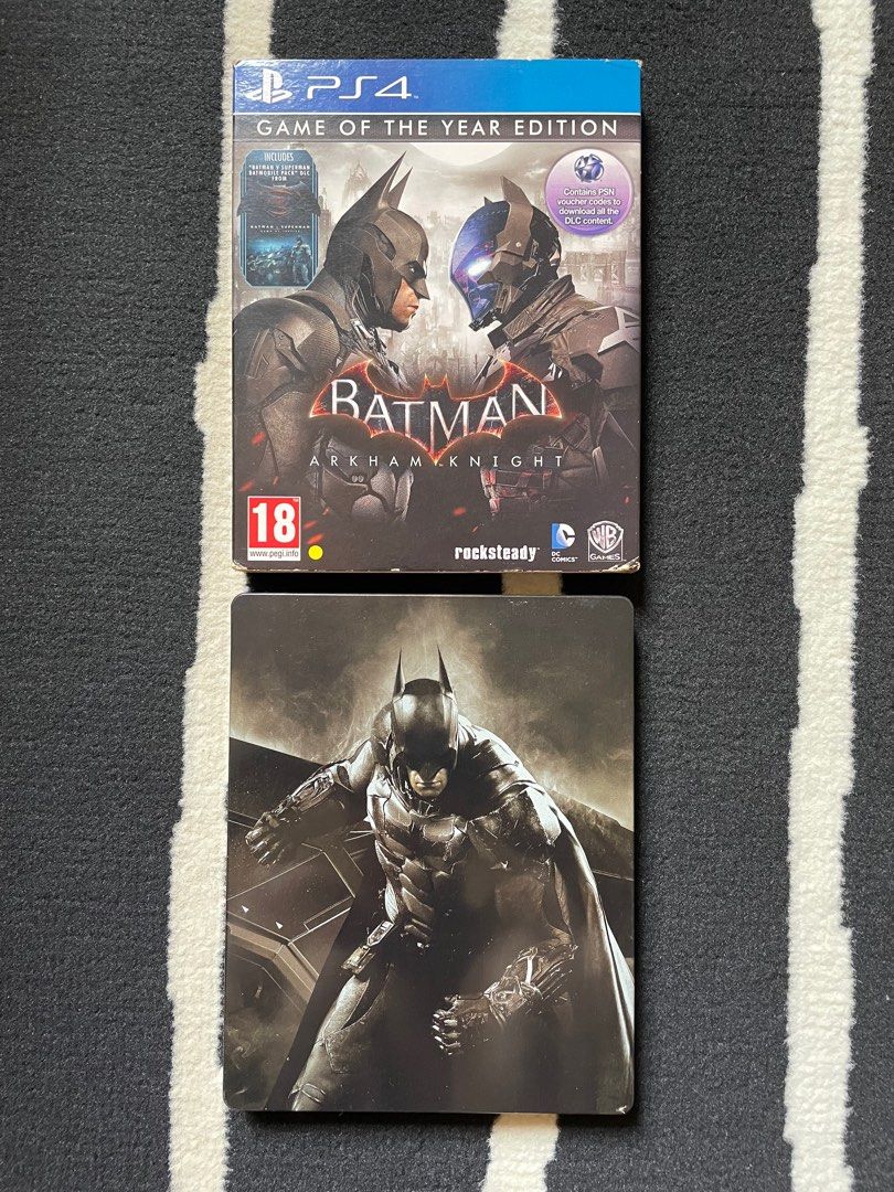 Batman Arkham Knight Steelbook edition, Video Gaming, Video Games,  PlayStation on Carousell