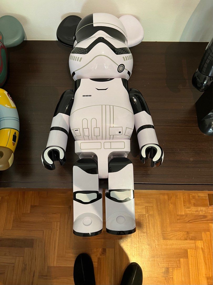 Bearbrick 1000% x Starwars First Order Stormtrooper