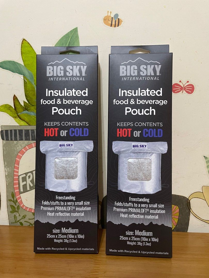 Big Sky Insulite insulated food pouch freezer bag cooking cozy