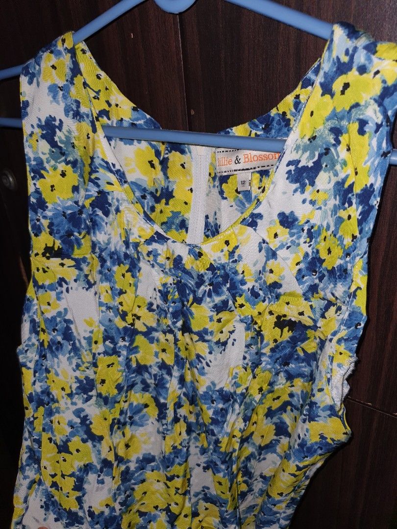 Billie and blossom yellow dress clearance