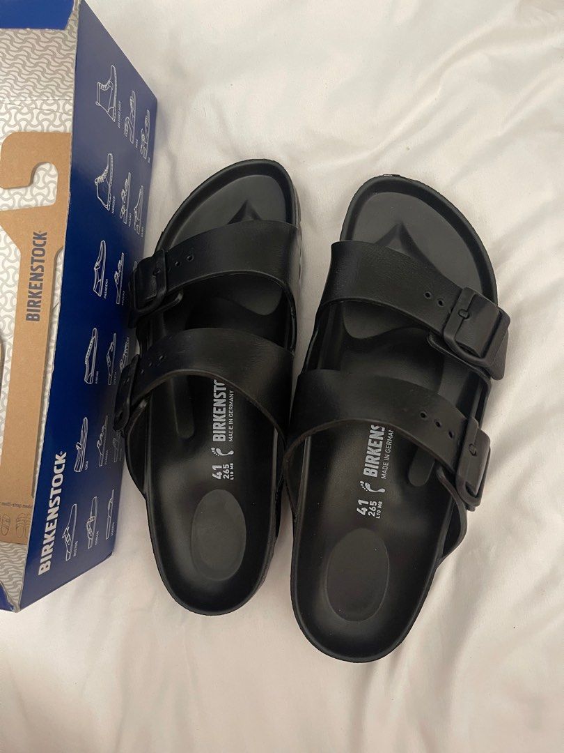 Birkenstock Black EVA Flat Sandals