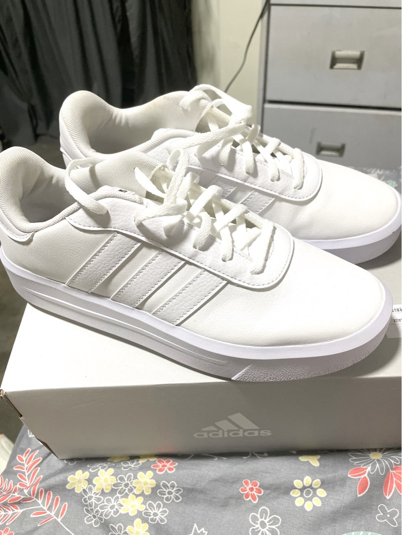 White womens clearance sneakers adidas