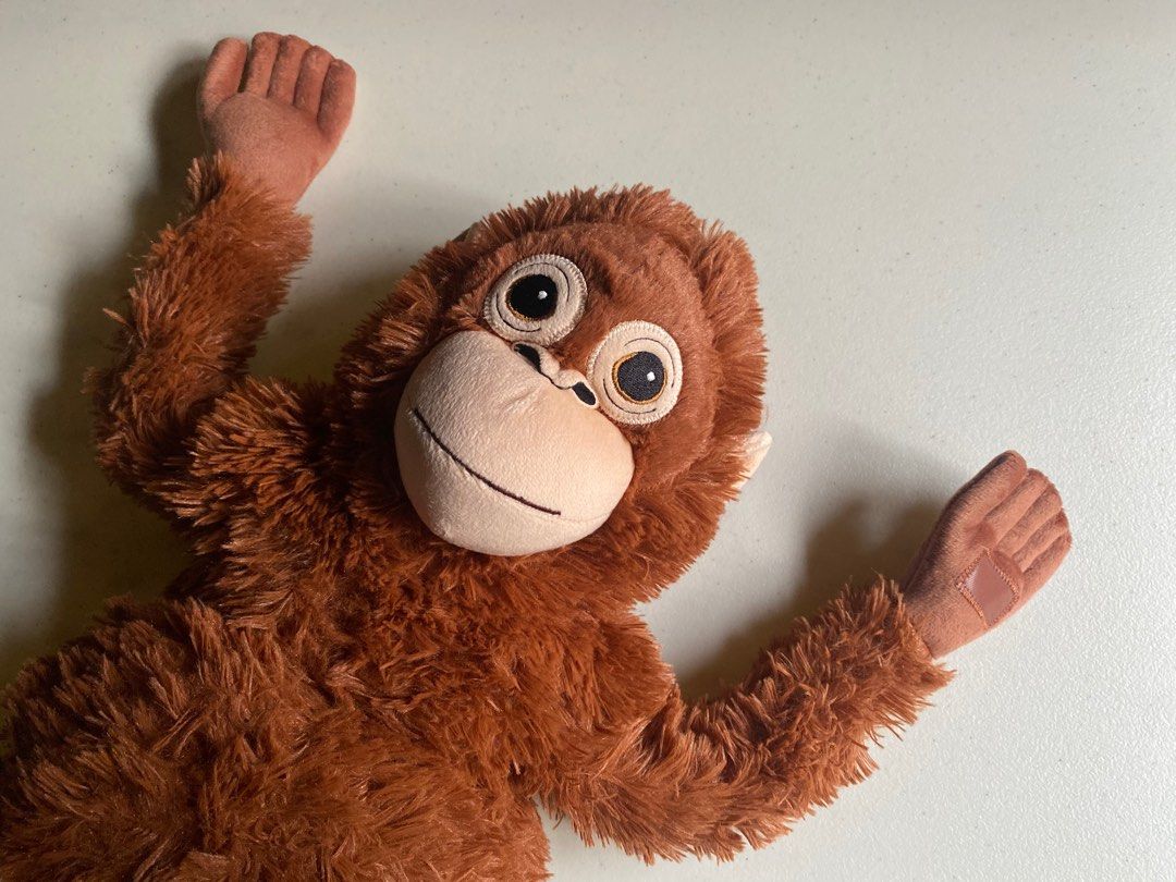 Boneka Monyet Ikea Monkey Ikea Monkey doll Toys