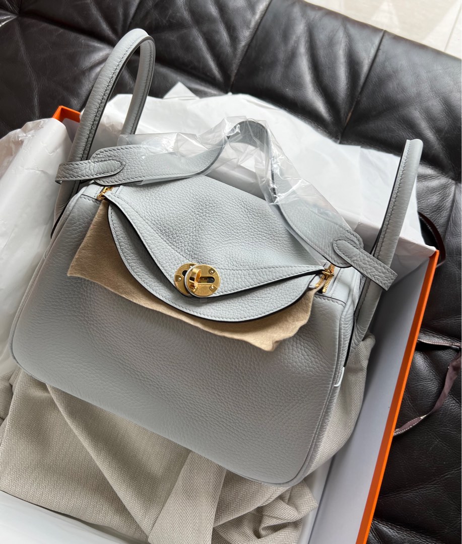 Hermes Lindy 26 Pale Bleu Clemence – ＬＯＶＥＬＯＴＳＬＵＸＵＲＹ