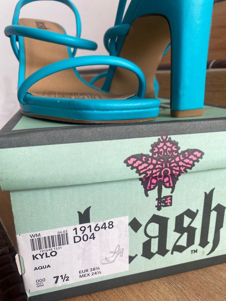 Turquoise discount heels payless