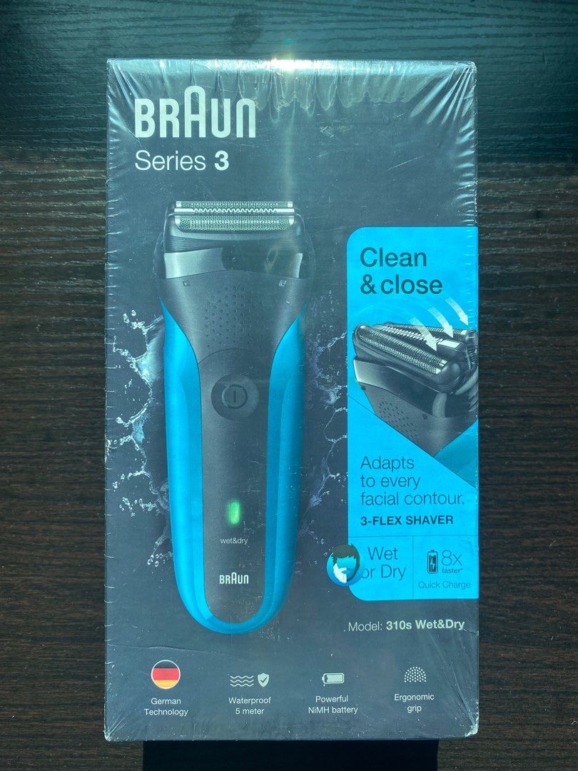 Braun 310S Wet & Dry Electric Shaver