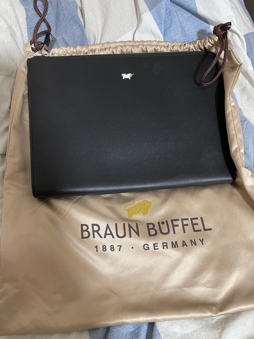 Braun Buffel Bag, Men's Fashion, Bags, Belt bags, Clutches and Pouches on Carousell