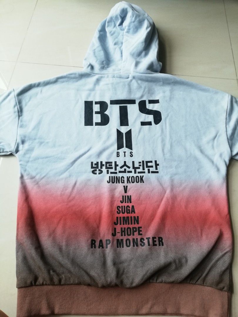 BTS hoodie short sleeve Men s Fashion Tops Sets Hoodies on