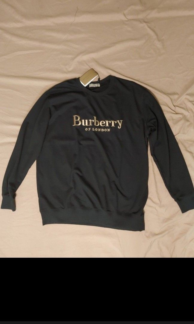 Burberry of London Sweatshirt Black Men s Fashion Coats Jackets