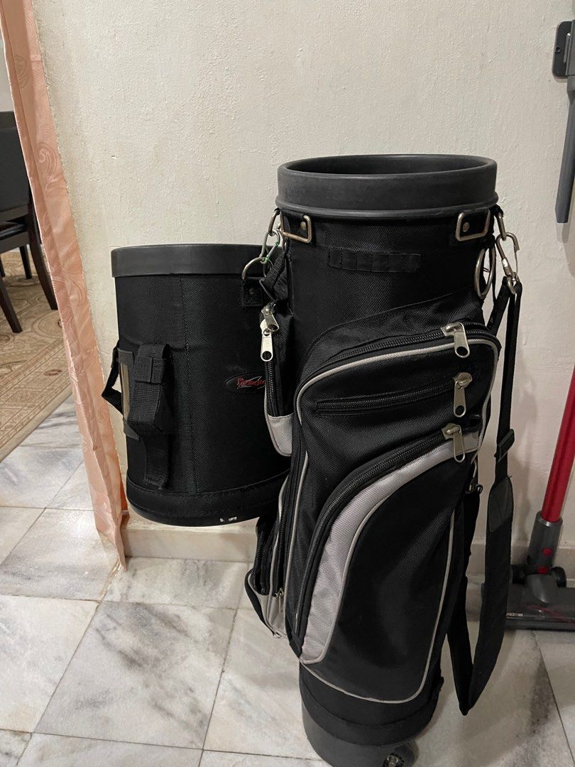 Caddy Daddy 2 wheels golf travel bag with hard top, Sports Equipment