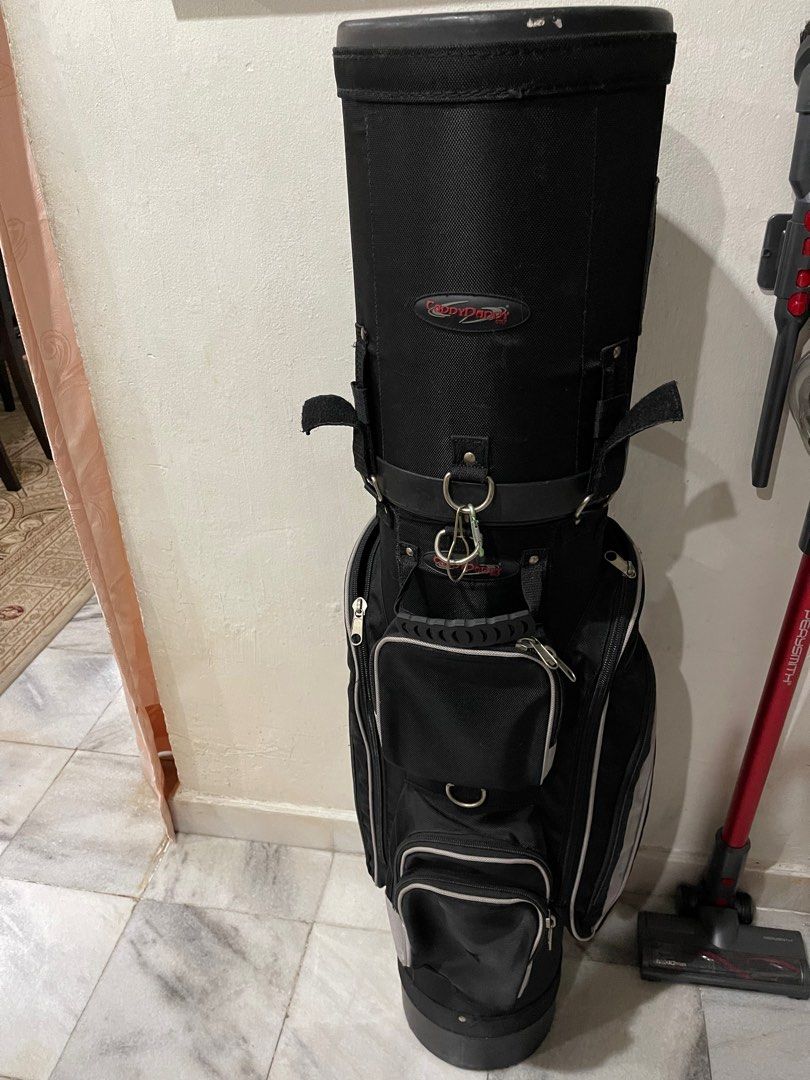 Caddy Daddy 2 wheels golf travel bag with hard top, Sports Equipment