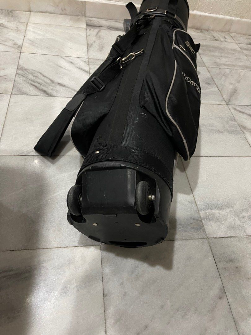 Caddy Daddy 2 wheels golf travel bag with hard top, Sports Equipment