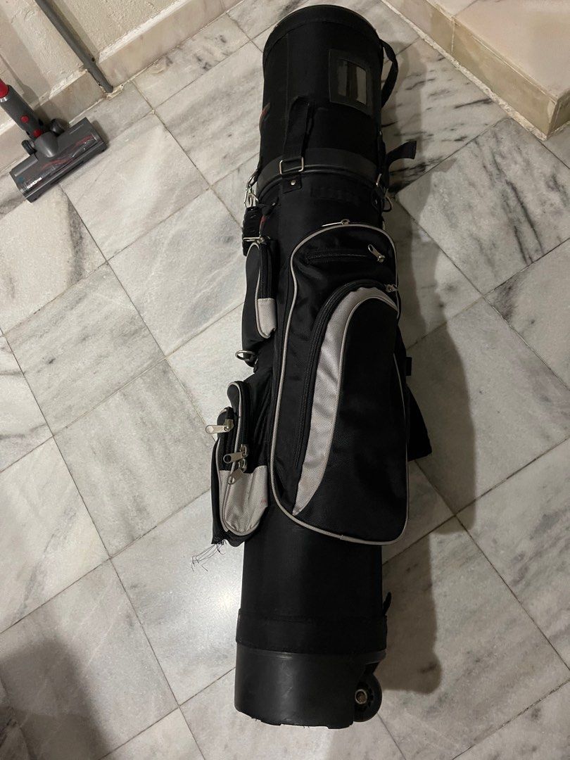Caddy Daddy 2 wheels golf travel bag with hard top, Sports Equipment, Sports & Games, Golf on