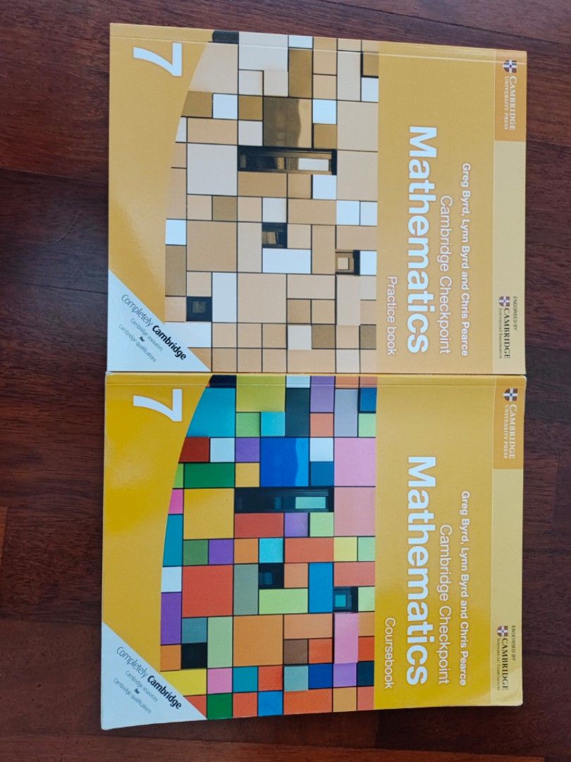 Cambridge math coursebook & practice book year 7, 8, 9, Hobbies & Toys ...