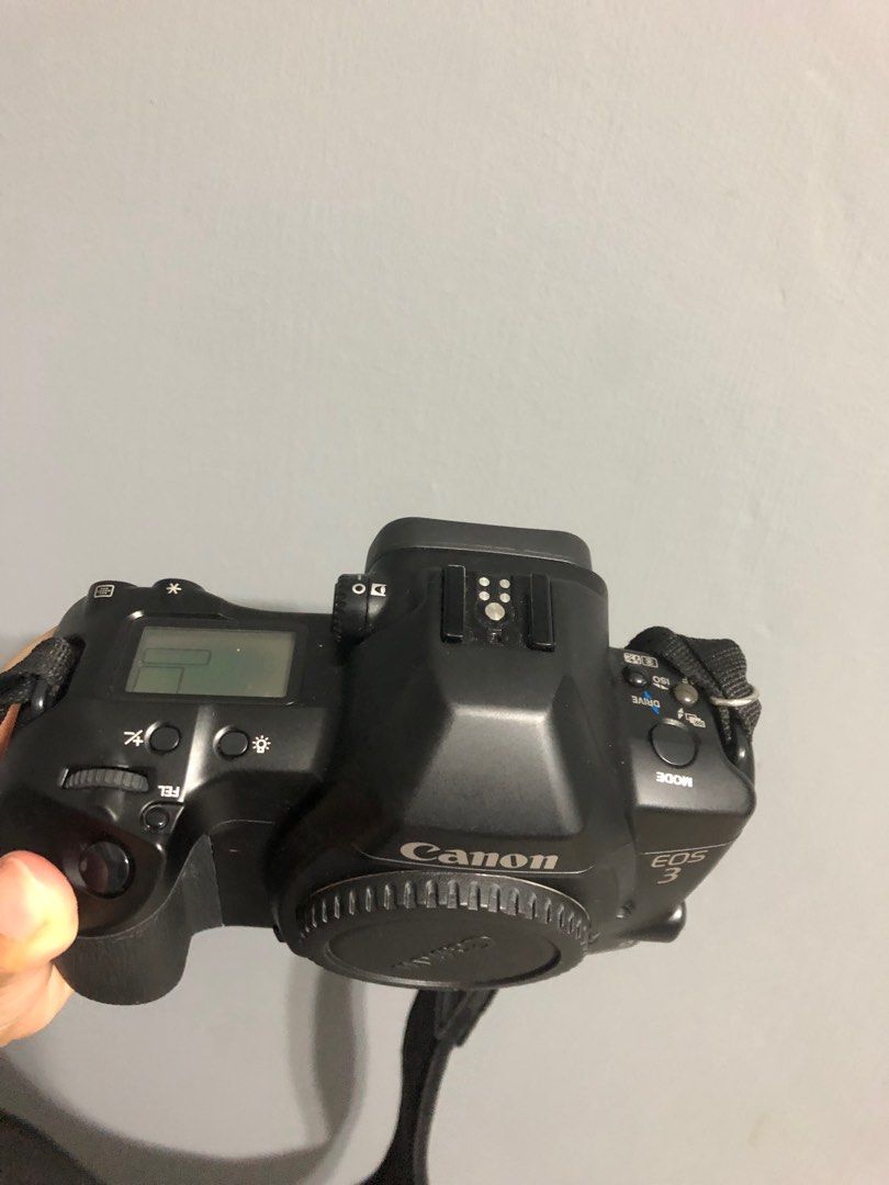 Canon eos 3 film camera, Photography, Cameras on Carousell