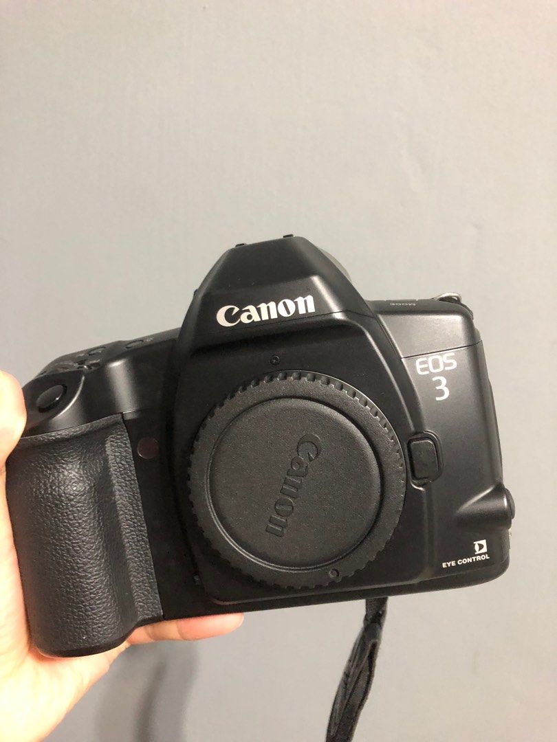 Canon eos 3 film camera, Photography, Cameras on Carousell