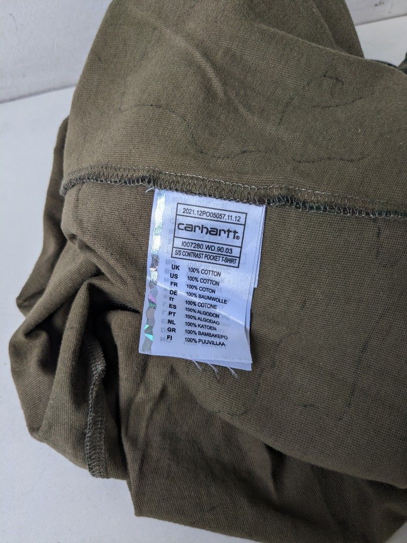 carhartt camo pocket t shirt