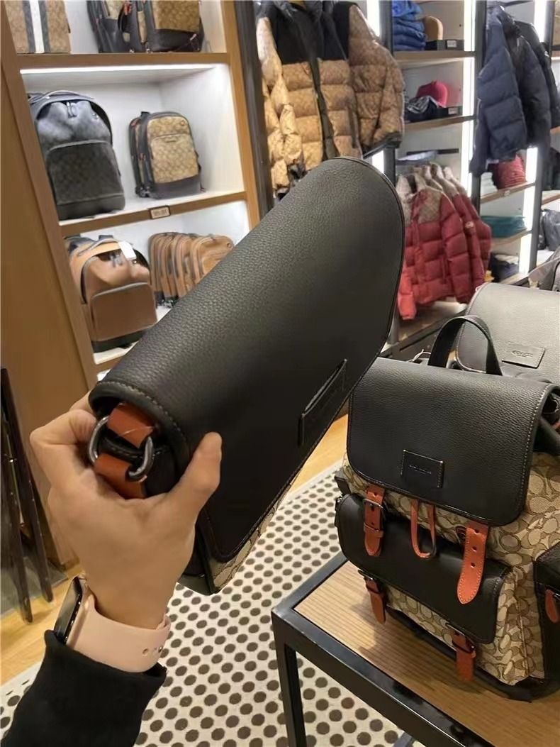 COACH CE534 new men's bag LEAGUE messenger bag oneshoulder messenger