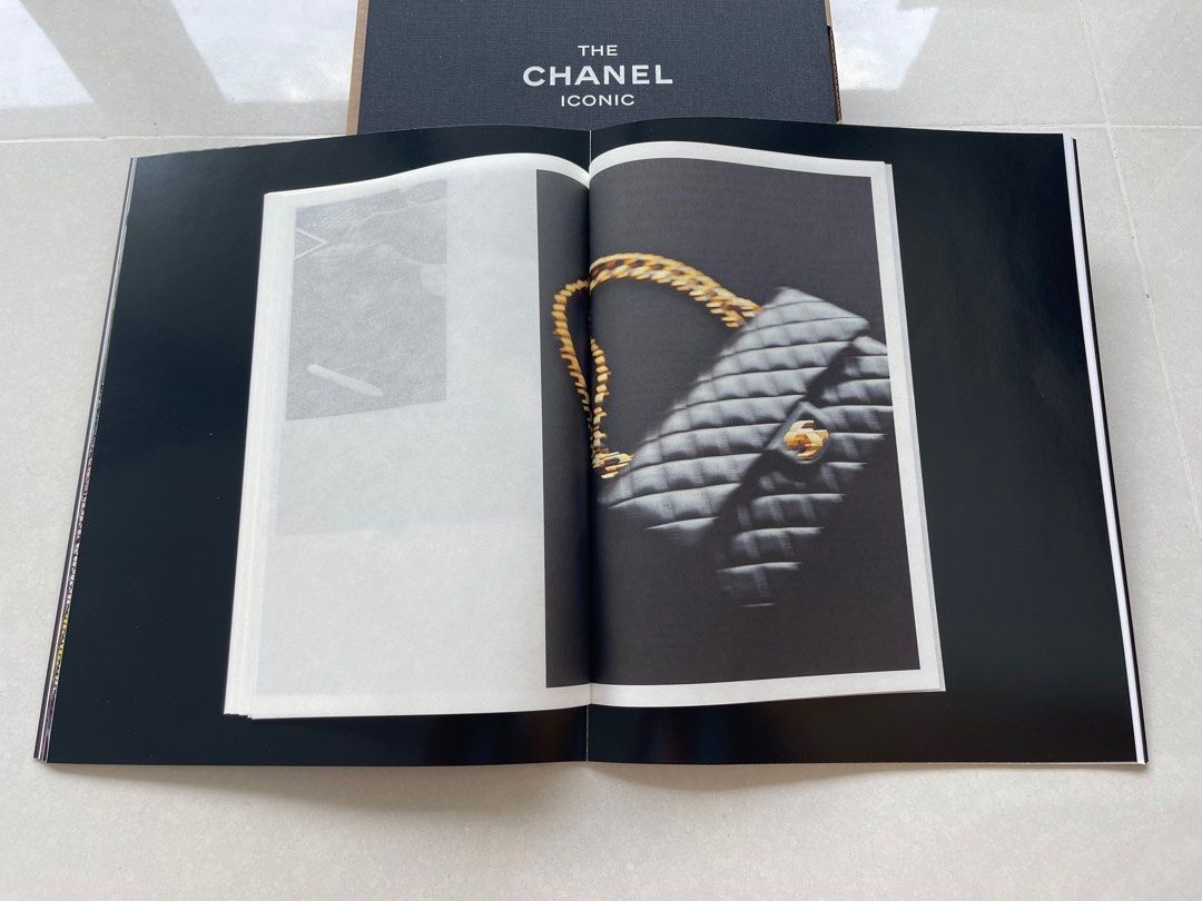 Chanel Iconic Catalog with Fabric Case, Luxury, Accessories on Carousell