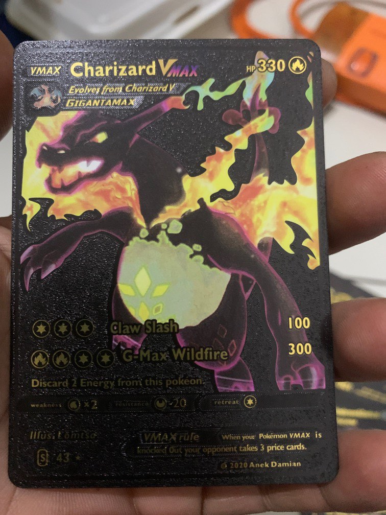 Charizard VMAX, Hobbies & Toys, Toys & Games on Carousell