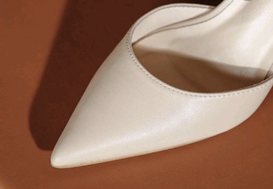 Chunky nude high heels, Women's Fashion, Footwear, Heels on Carousell