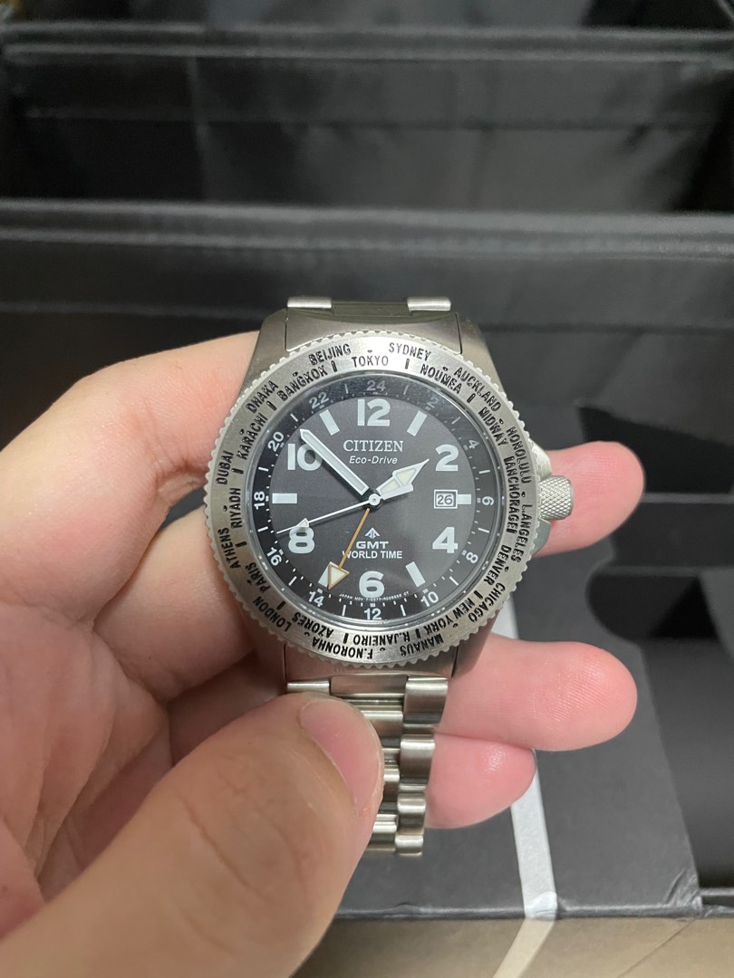 Citizen field gmt on sale