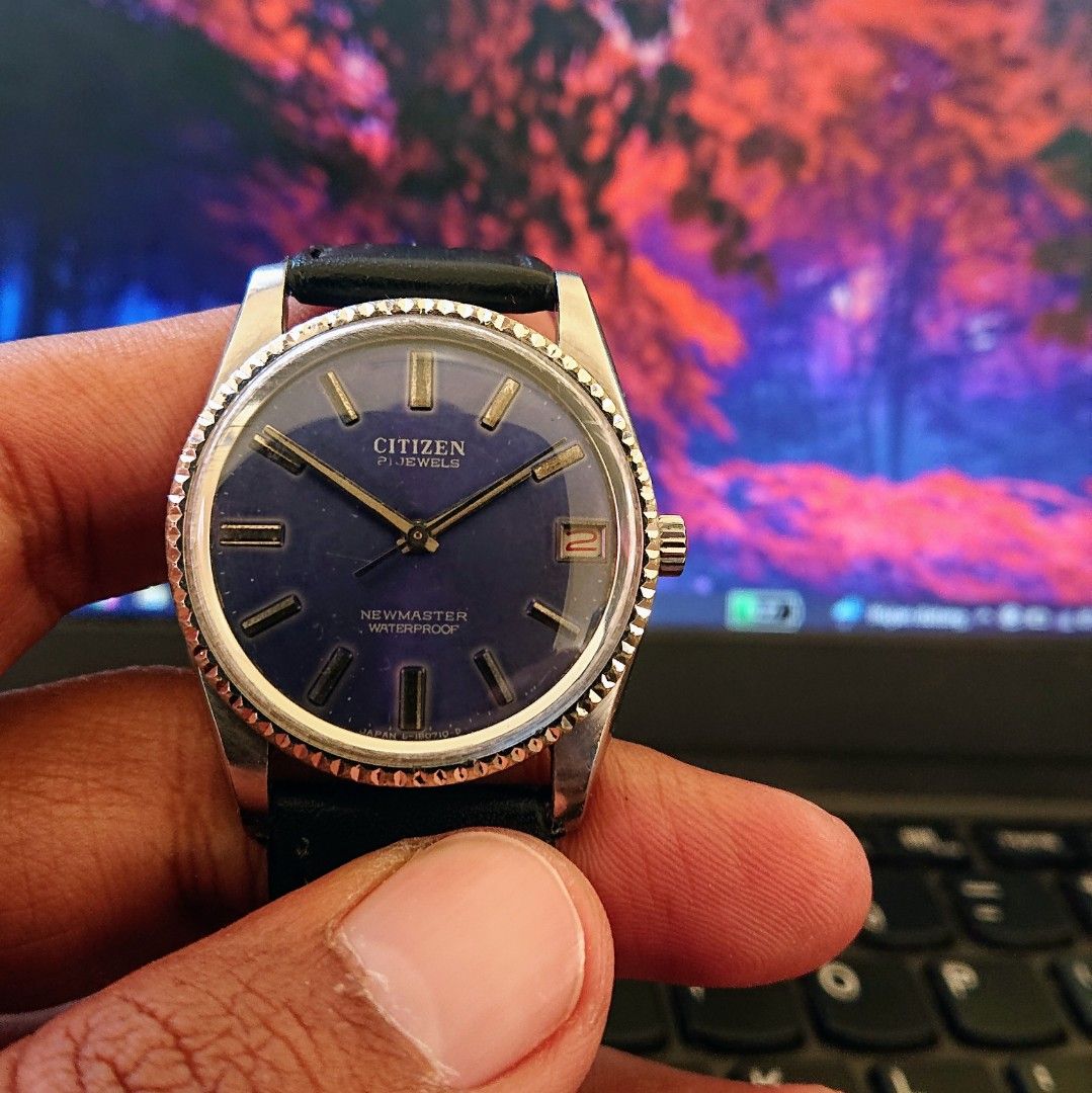 Citizen newmaster hot sale 21 jewels