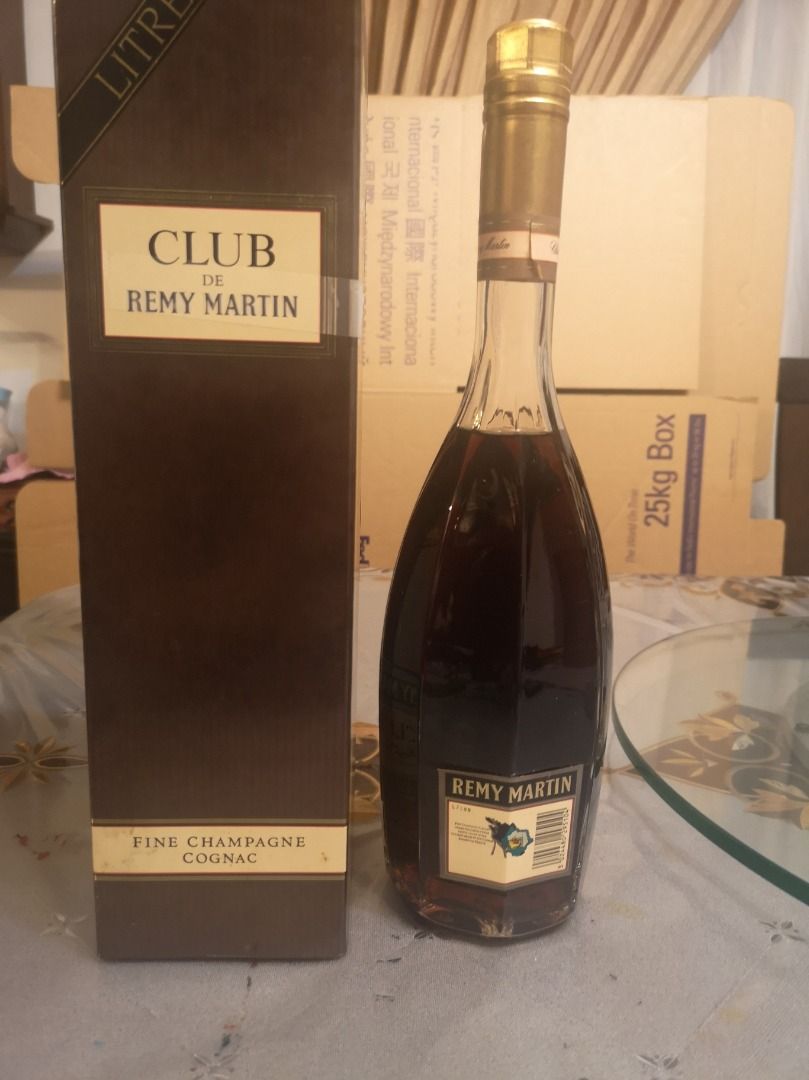Club de Remy Martin 1L Cognac, Food & Drinks, Alcoholic Beverages on ...