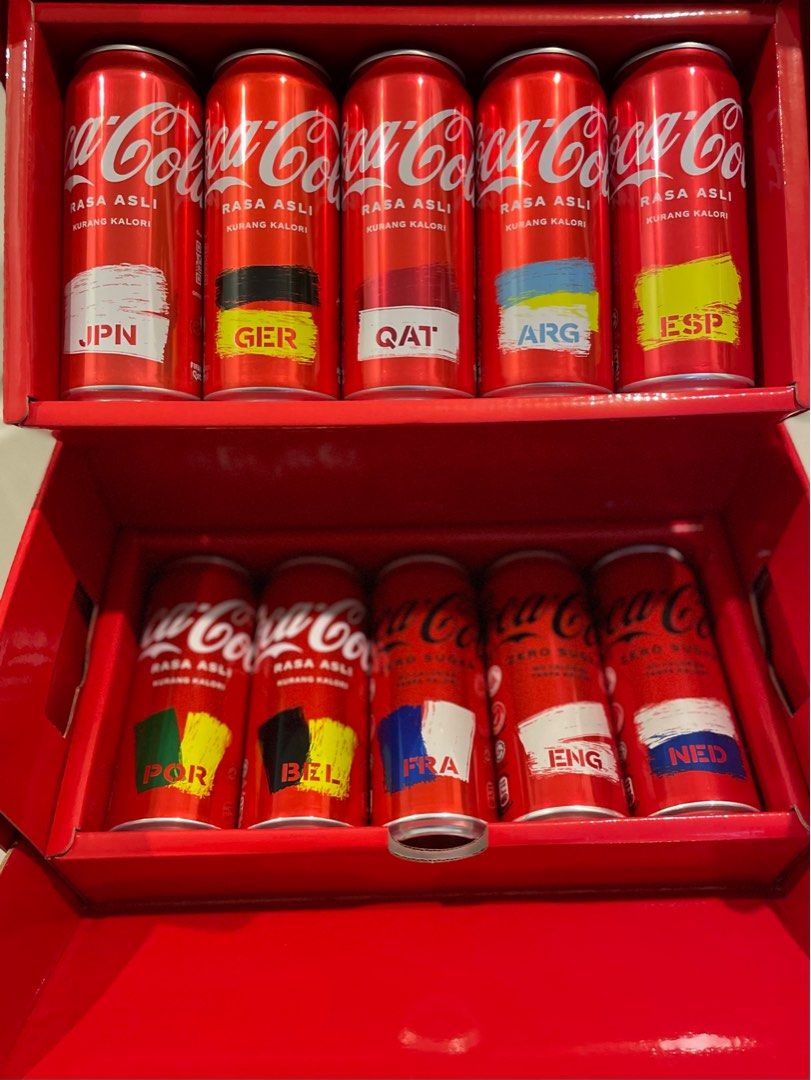 Coca Cola X Fifa World Cup Qatar 2022 Set Limited Edition Food And Drinks Beverages On Carousell 6491