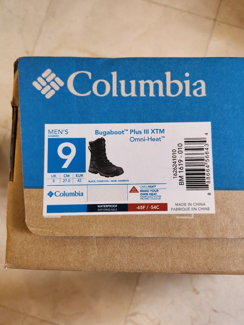 Columbia bugaboot deals plus iii xtm