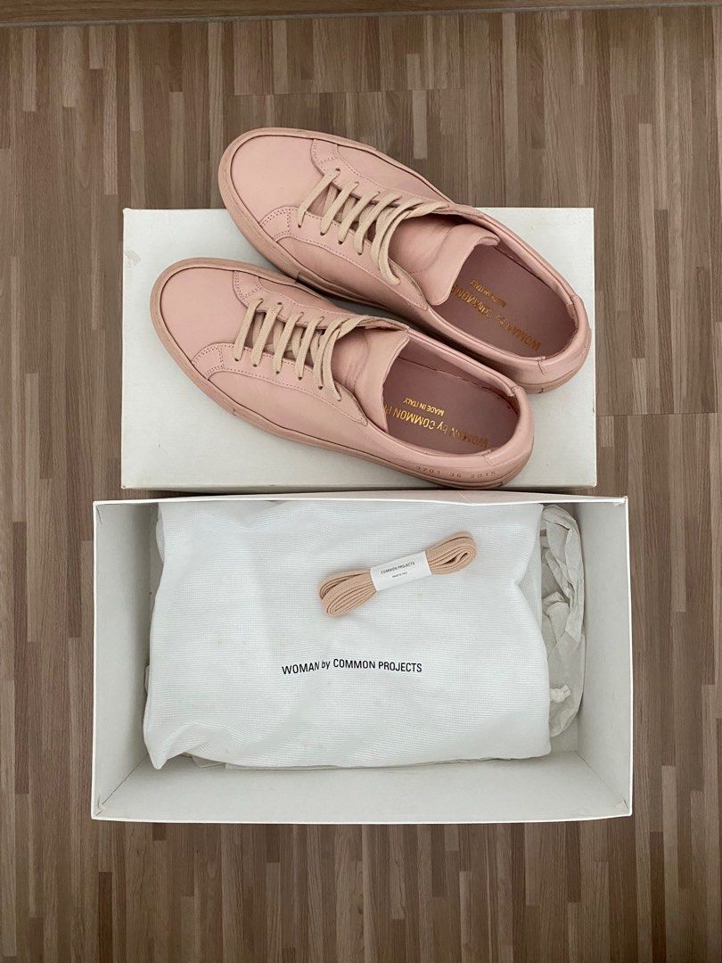 COMMON PROJECTS Achilles Leather Sneaker Pink