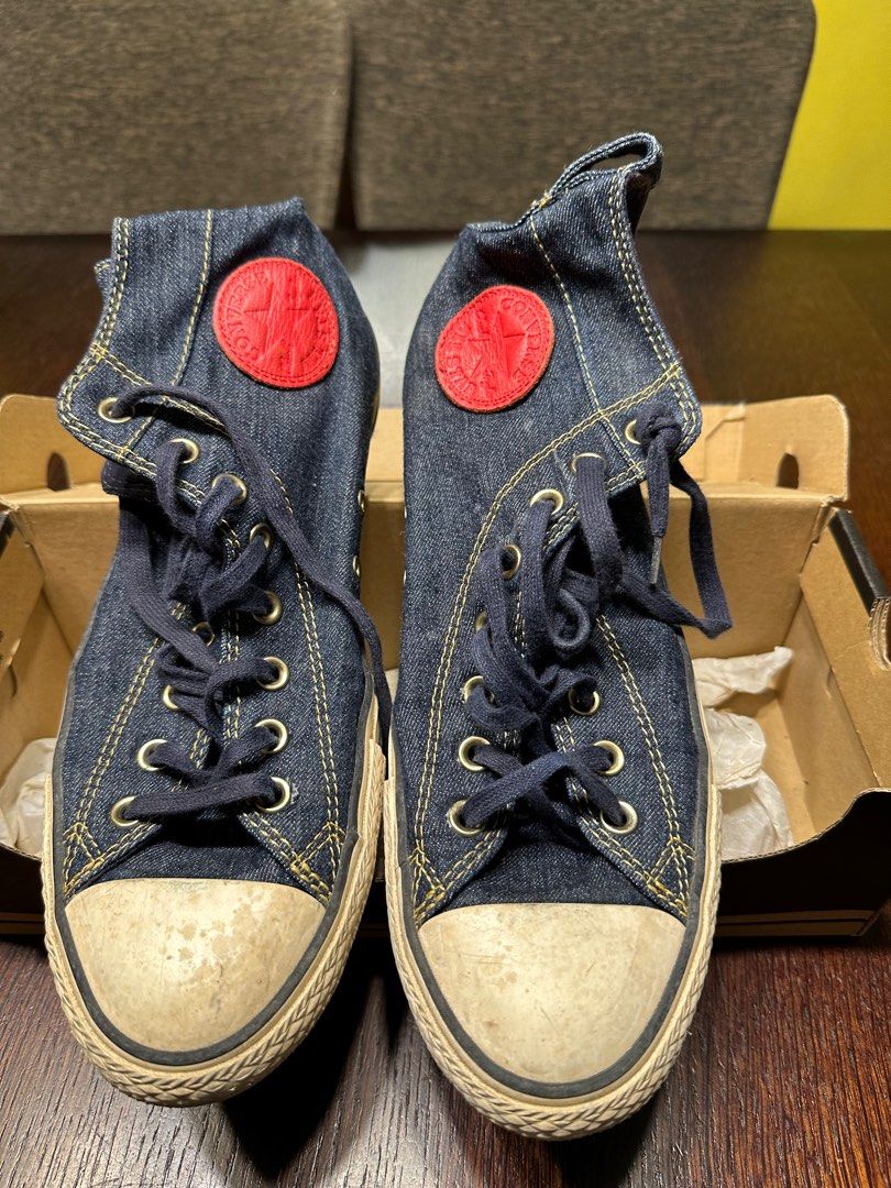 Converse Unisex Sneakers Chuck Taylor All Star Collar Break Navy Denim 151075C