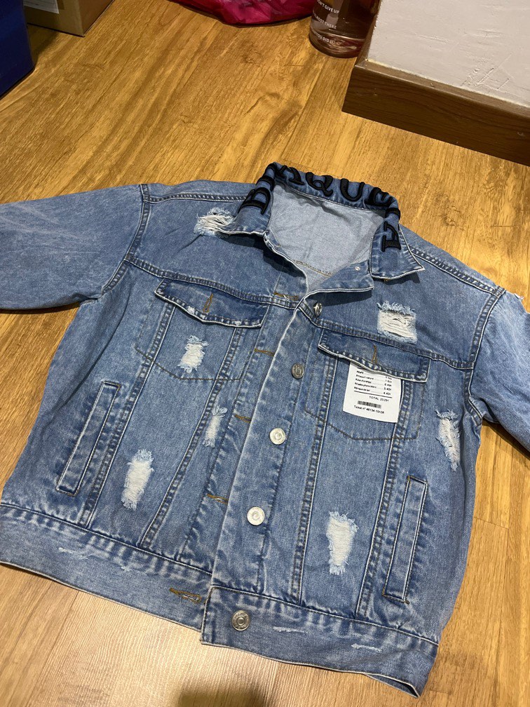 Cool Denim Jacket, Women's Fashion, Coats, Jackets and Outerwear on