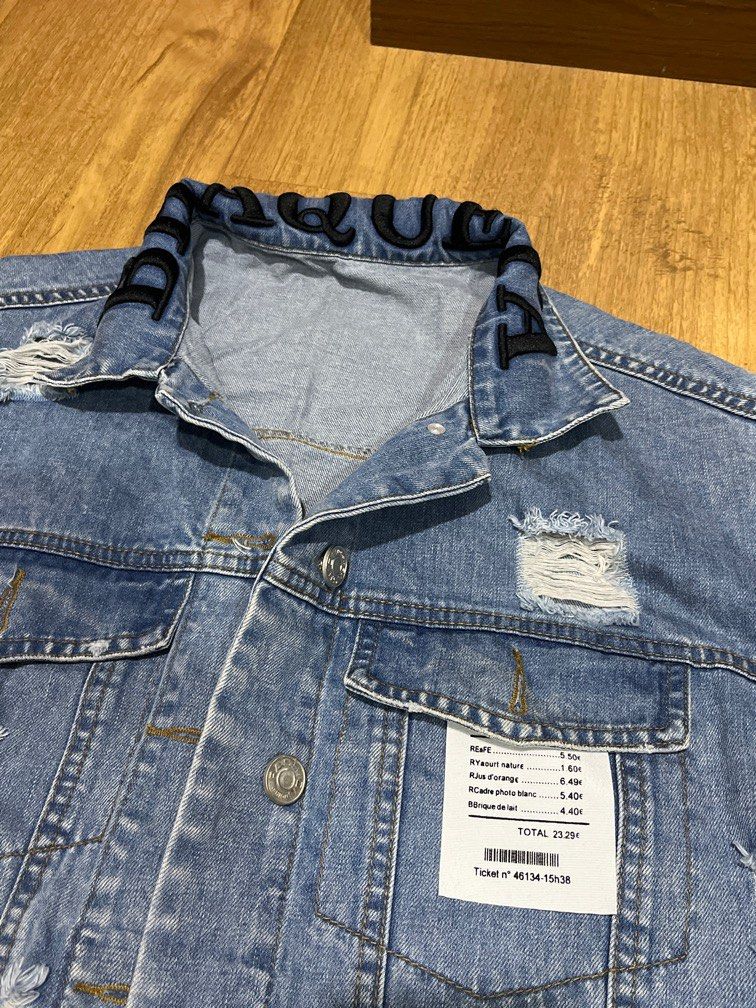 Cool Denim Jacket, Women's Fashion, Coats, Jackets and Outerwear on