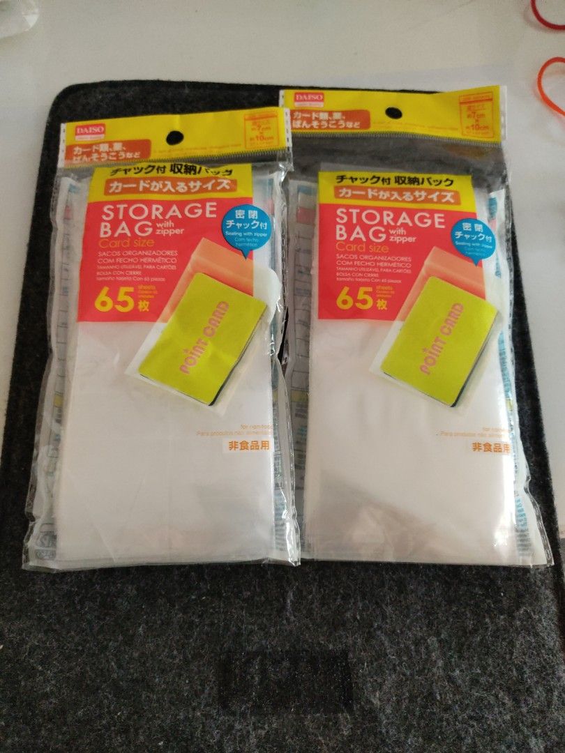 Zip lock plastic bag daiso cheap