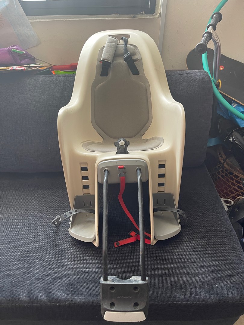 Decathlon Child Bike Seat, Babies & Kids, Going Out, Carriers & Slings