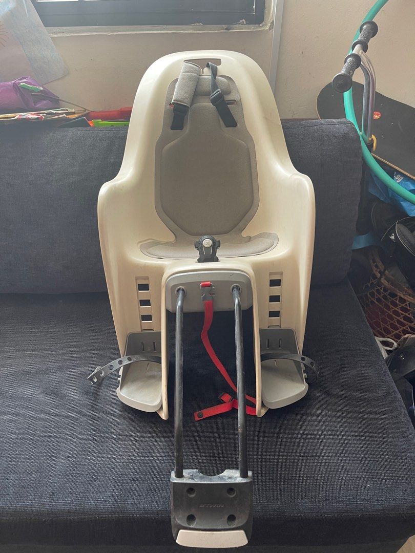 Decathlon Child Bike Seat, Babies & Kids, Going Out, Carriers & Slings