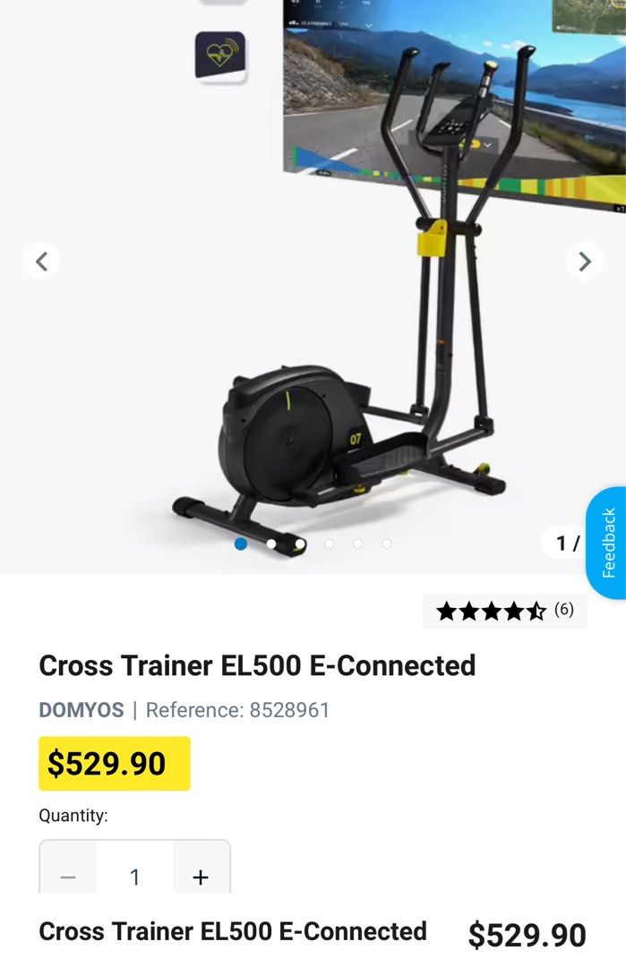 Domyos elliptique el 500 on sale