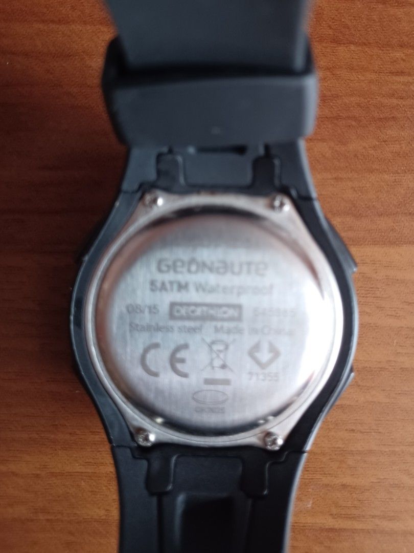 Geonaute watch 5atm on sale instructions