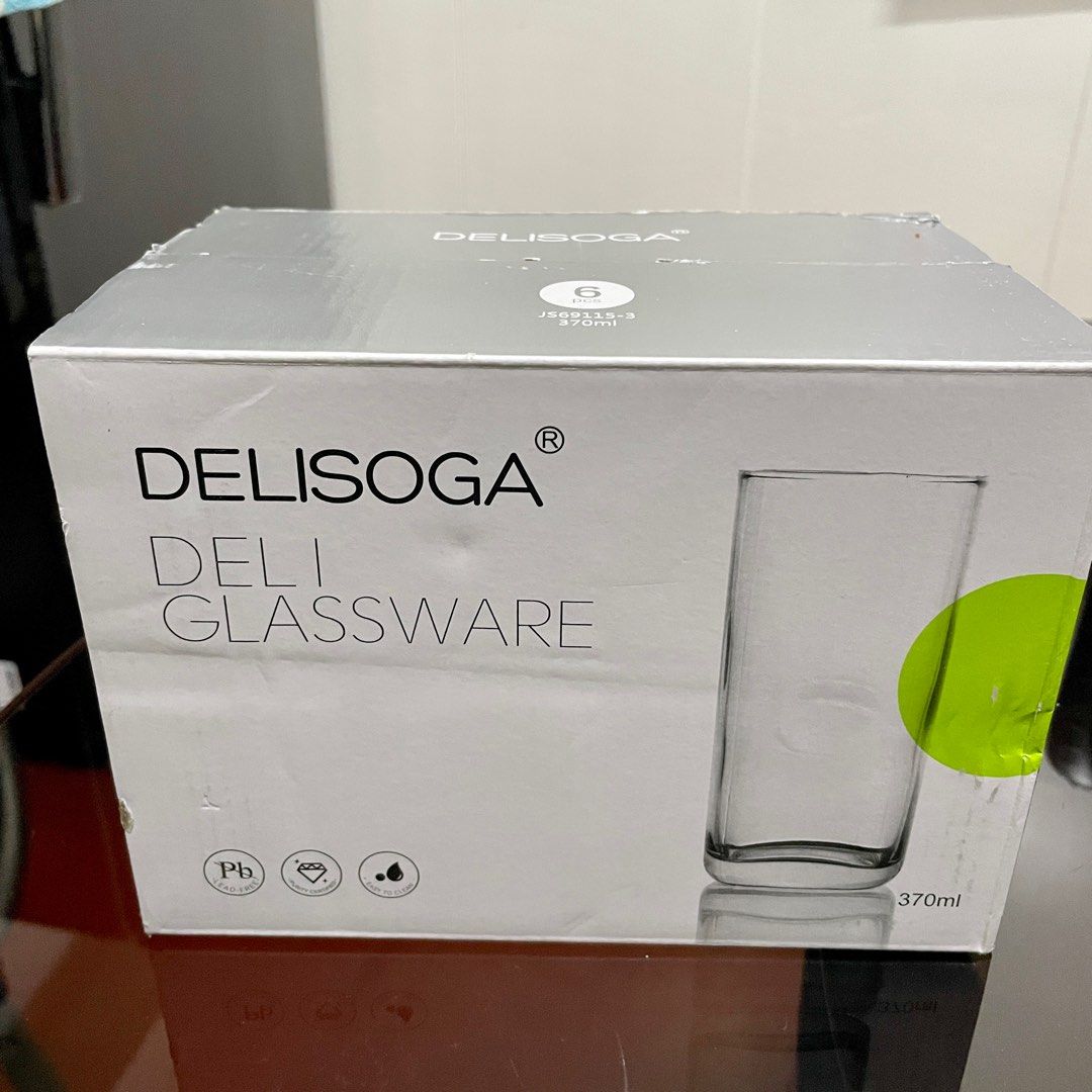 Delisoga Glassware, Furniture & Home Living, Kitchenware & Tableware ...