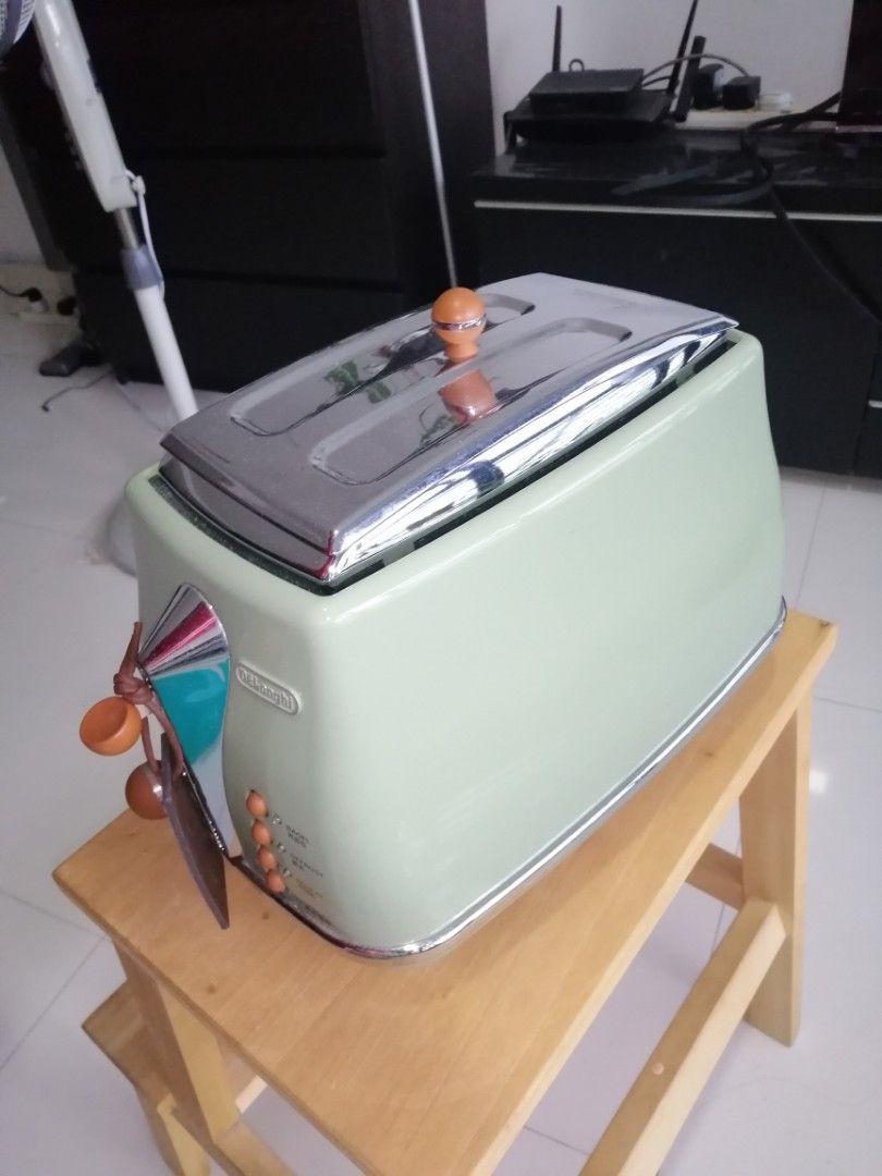Delonghi Icona Vintage Toaster Green, TV & Home Appliances, Kitchen