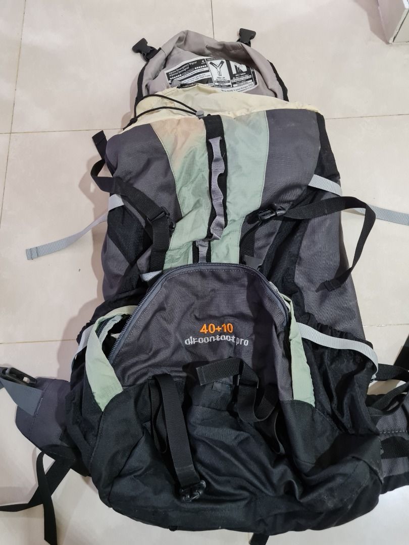 Deuter Backpack 40+10, Hobbies & Toys, Travel, Travel Essentials