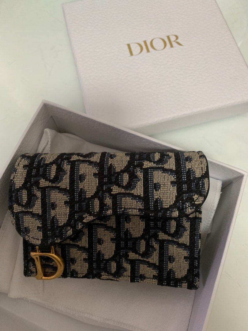 Dior Card Holder, Women's Fashion, Bags & Wallets, Wallets & Card