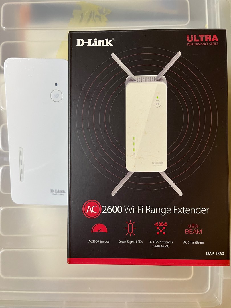 Visual Reference: D Link Ac2600 Wi Fi Range Extender Computers Tech Office