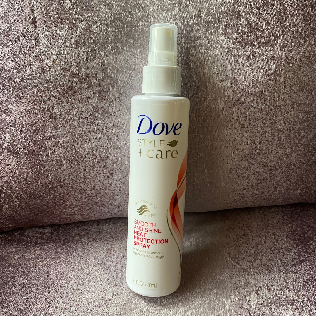 Dove hair heat protection spray, Beauty & Personal Care, Hair on Carousell