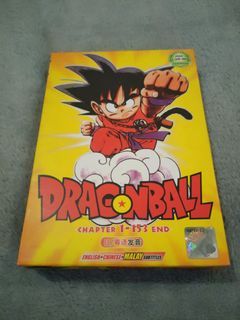 DVD Dragon Ball Eps 1-153End + Dragonball Z Ep 1-291End. English Dub. Dual  audio
