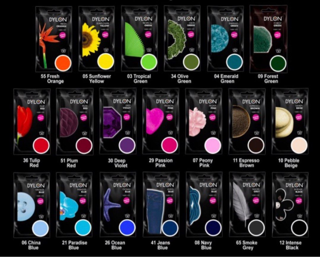 DYLON FABRIC DYE, Hobbies & Toys, Stationery & Craft, Craft Supplies